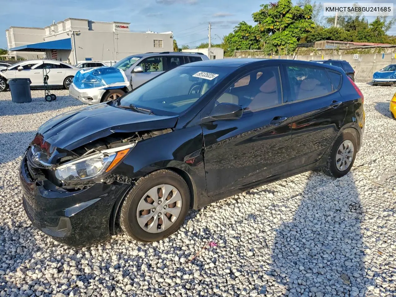 KMHCT5AE8GU241685 2016 Hyun Accent Se Automatic