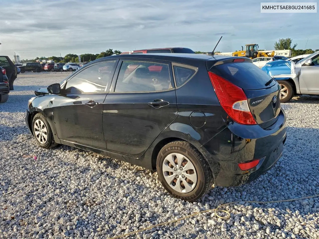 KMHCT5AE8GU241685 2016 Hyun Accent Se Automatic