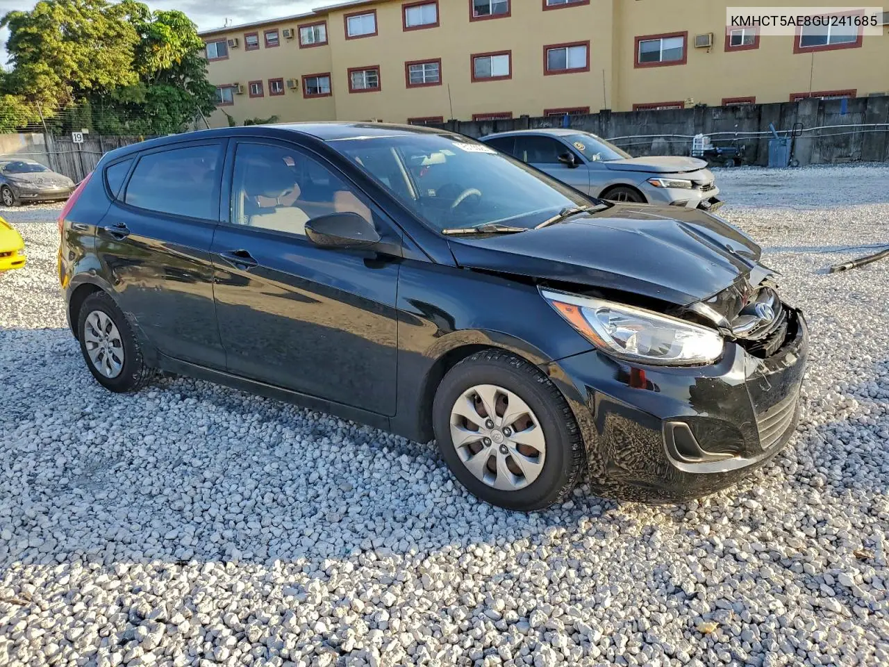 KMHCT5AE8GU241685 2016 Hyun Accent Se Automatic