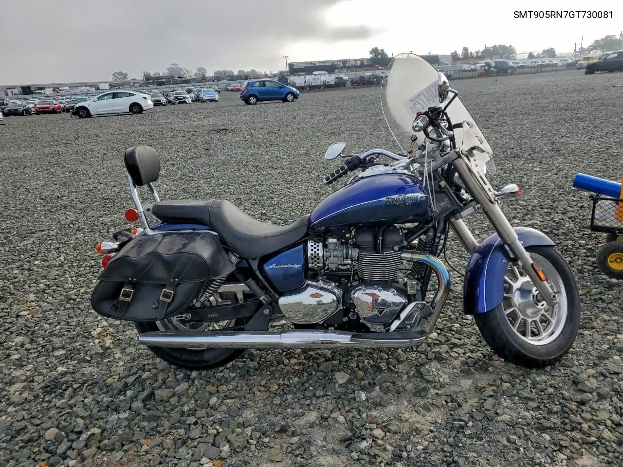 SMT905RN7GT730081 2016 Triumph Motorcycle America