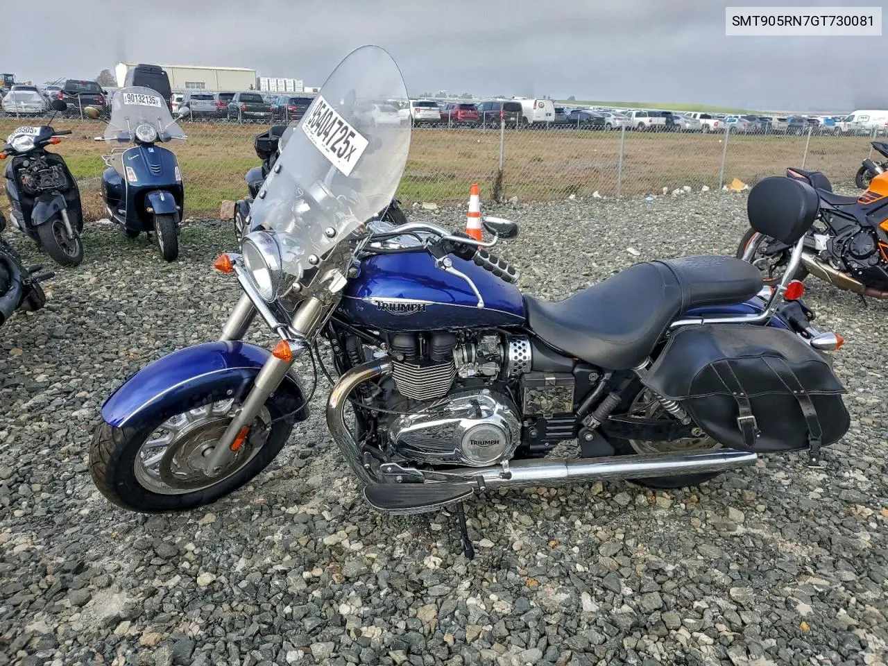 SMT905RN7GT730081 2016 Triumph Motorcycle America