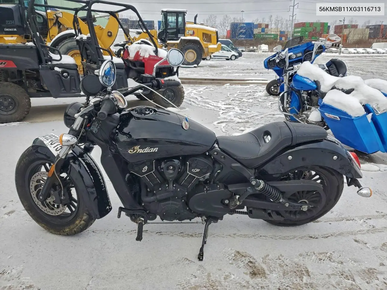 56KMSB11XG3116713 2016 Indian Motorcycle Co. Scout Sixty