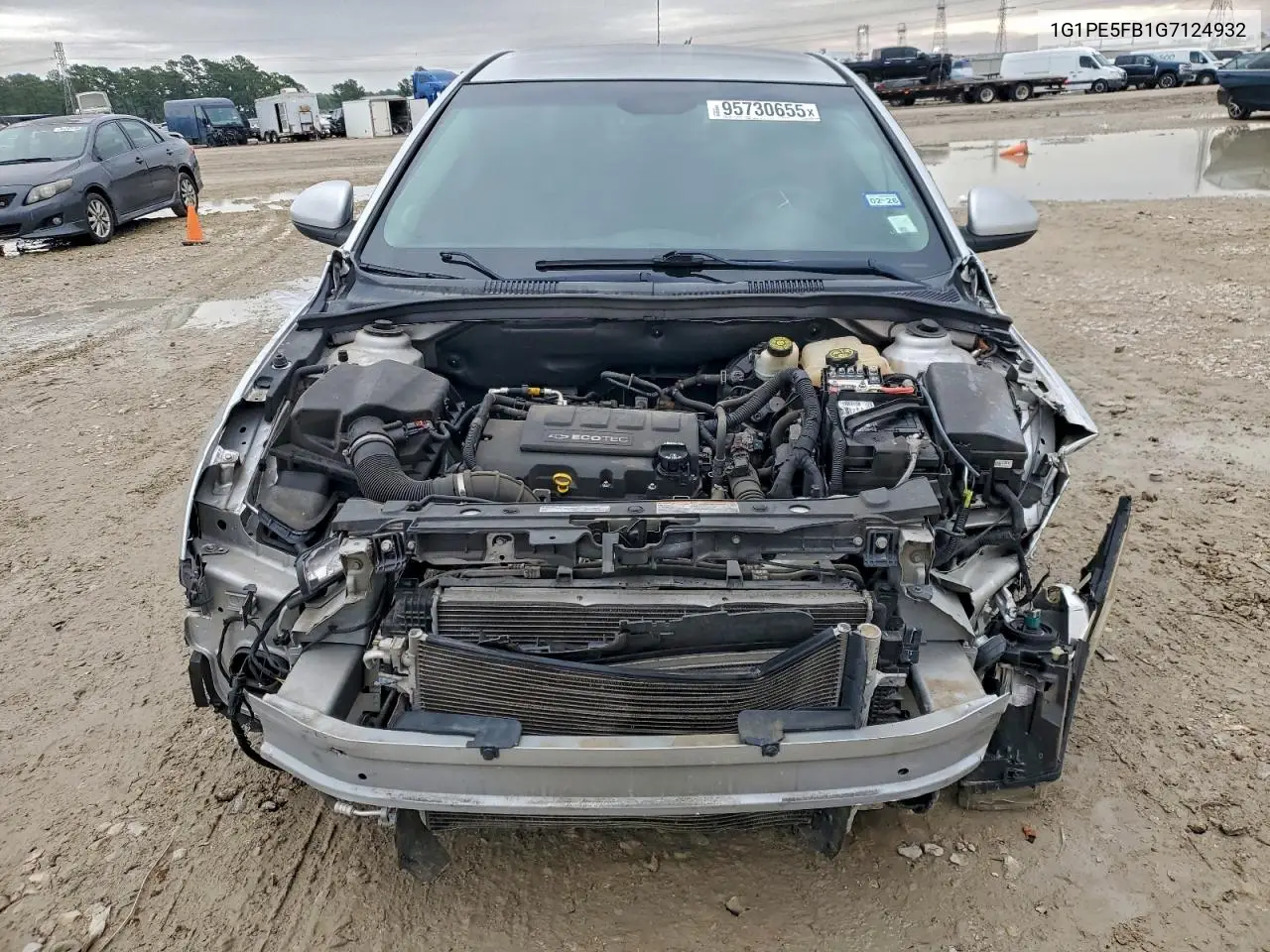 1G1PE5FB1G7124932 2016 Chevrolet Cruze Limited Lt