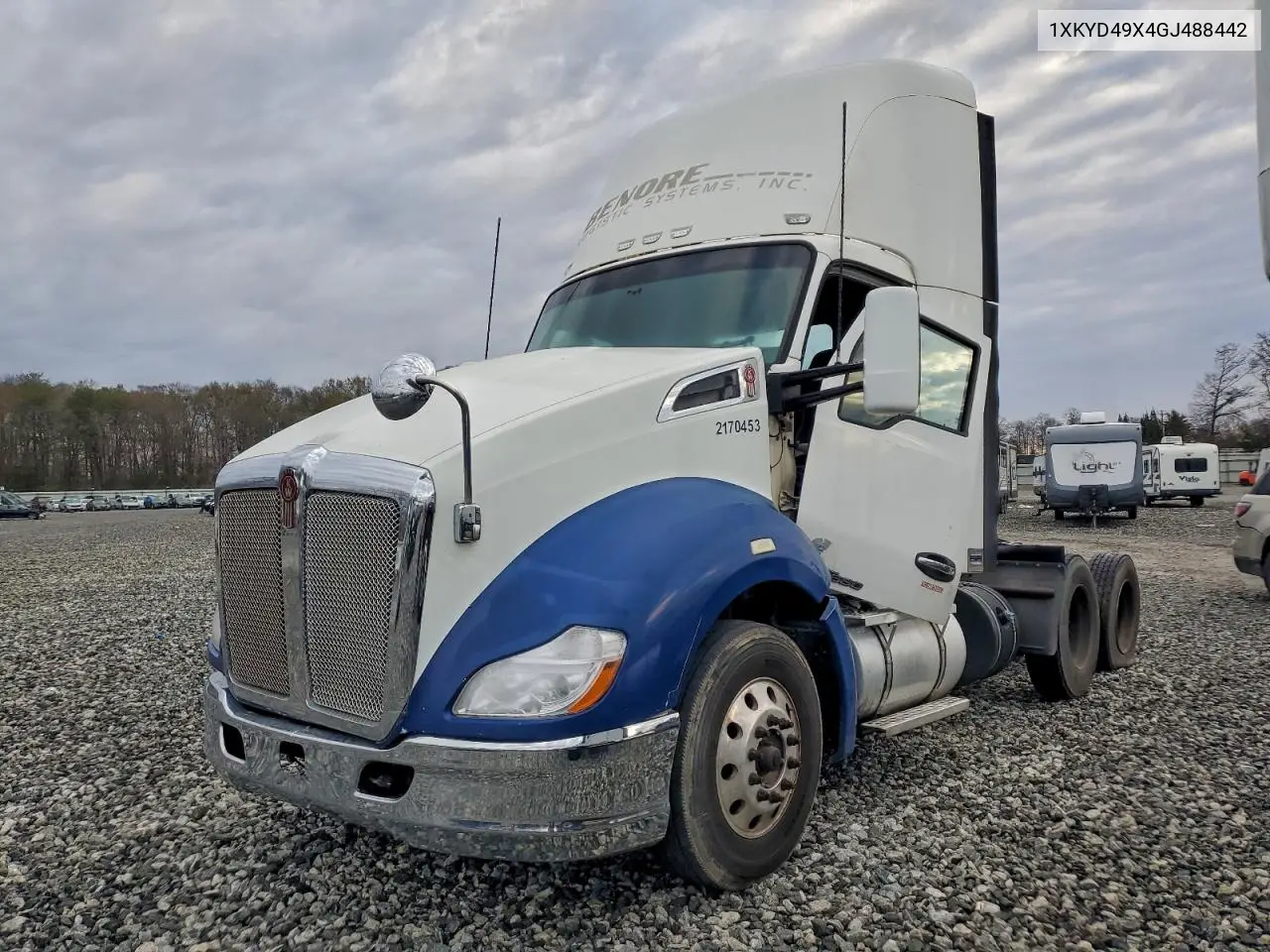 2016 Kenworth T680 Semi Truck VIN: 1XKYD49X4GJ488442 Lot: 96159665