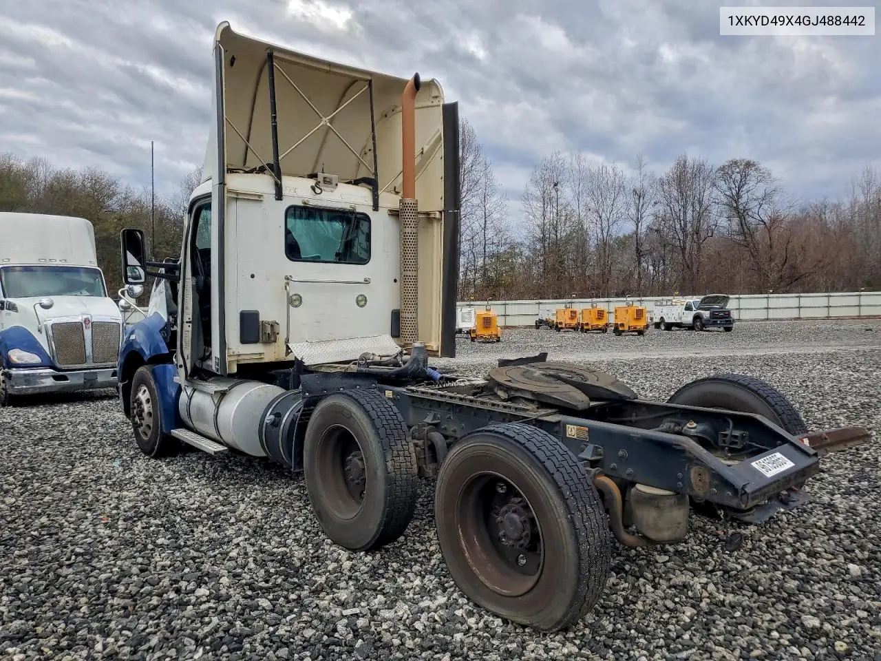 2016 Kenworth T680 Semi Truck VIN: 1XKYD49X4GJ488442 Lot: 96159665