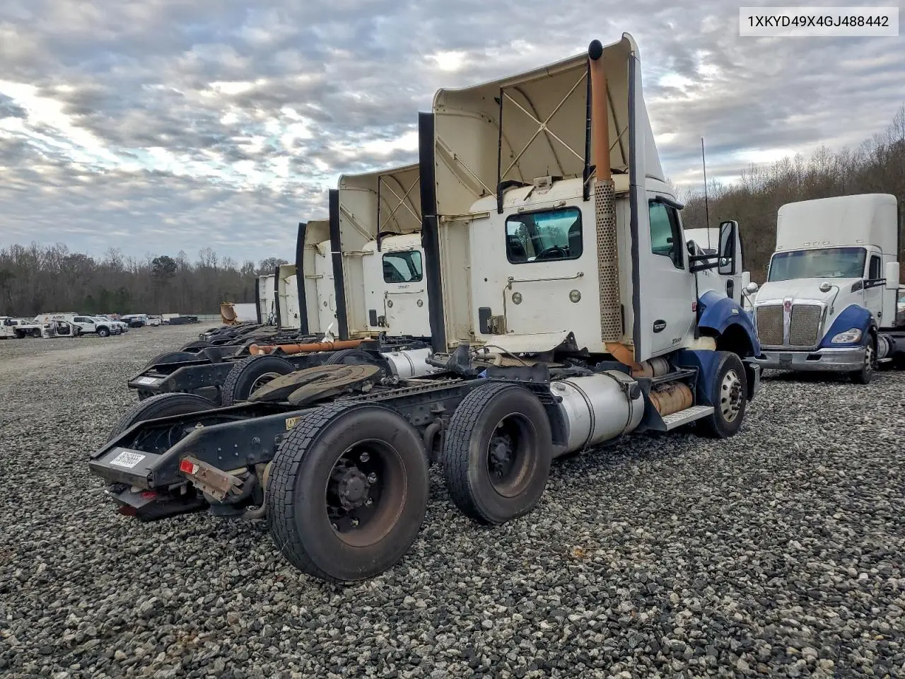 2016 Kenworth T680 Semi Truck VIN: 1XKYD49X4GJ488442 Lot: 96159665
