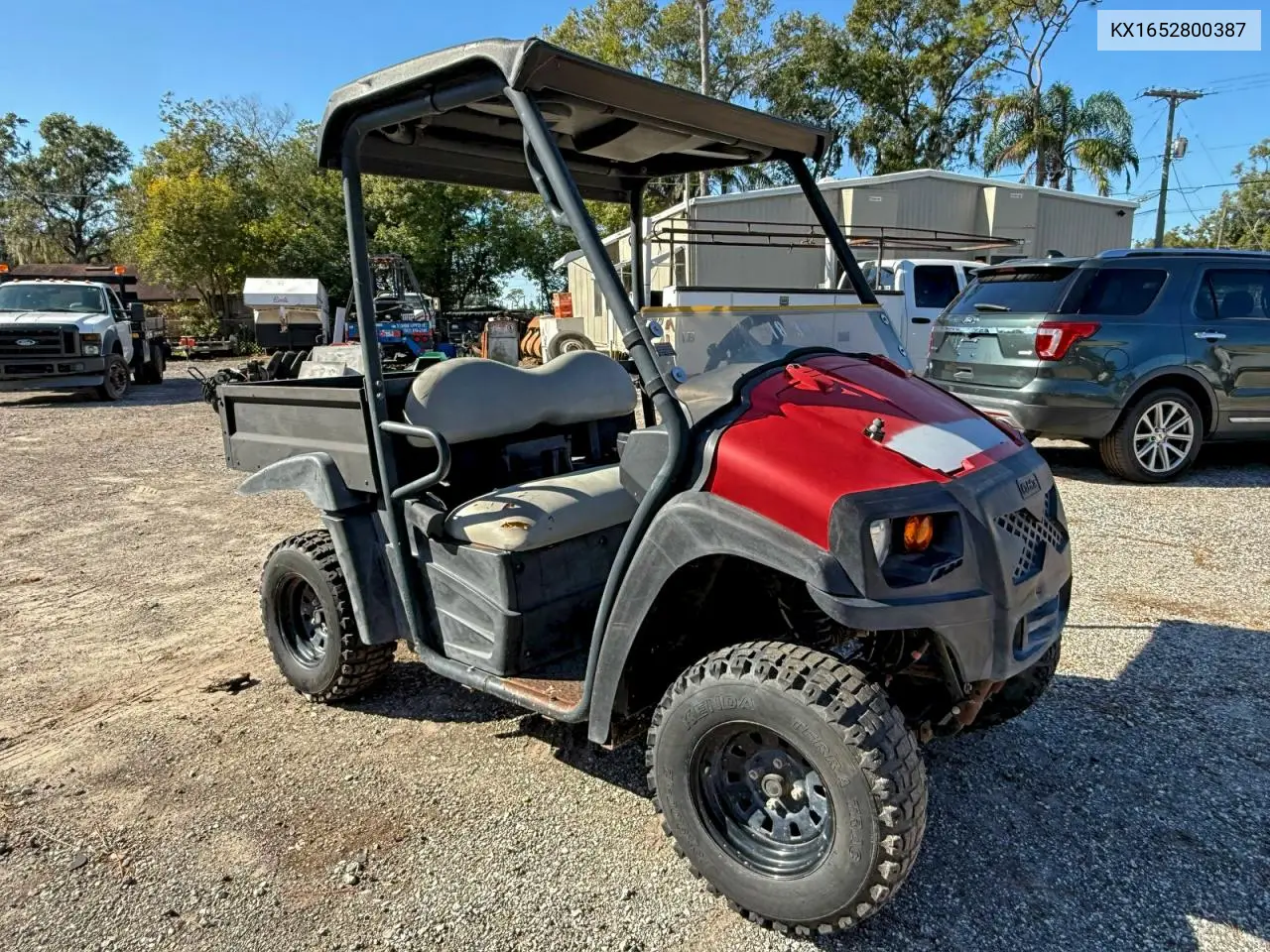 2016 Club Car Carryall VIN: KX1652800387 Lot: 96971505