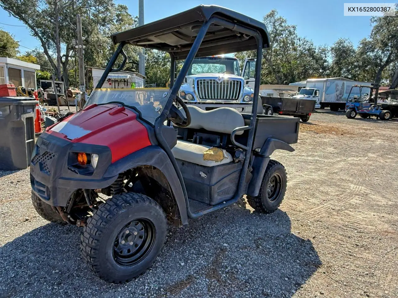 2016 Club Car Carryall VIN: KX1652800387 Lot: 96971505