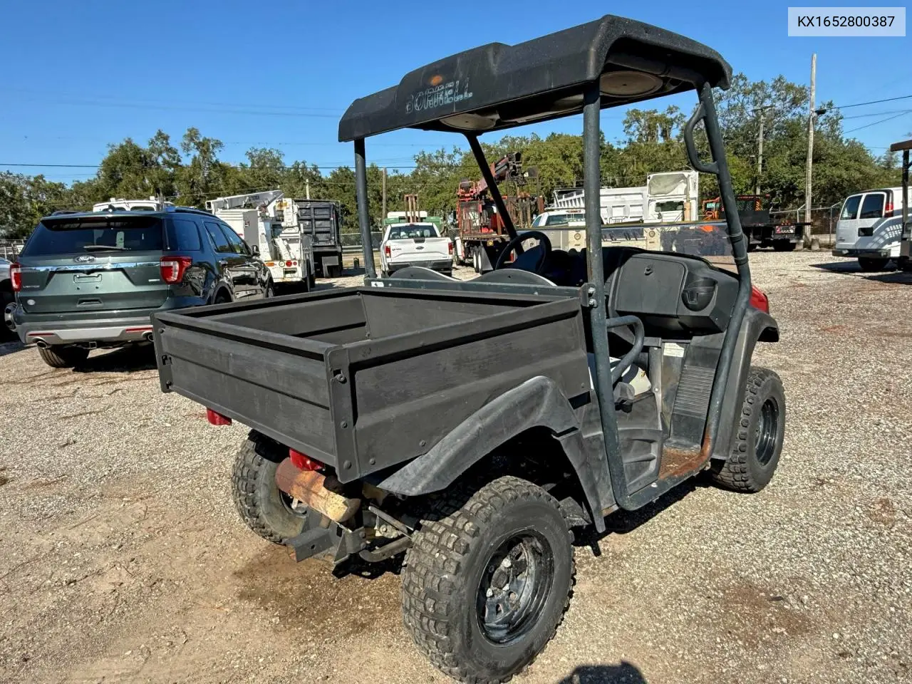 2016 Club Car Carryall VIN: KX1652800387 Lot: 96971505