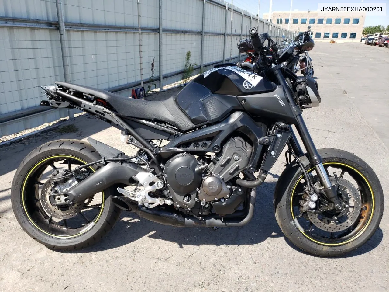 JYARN53EXHA000201 2017 Yamaha Fz09