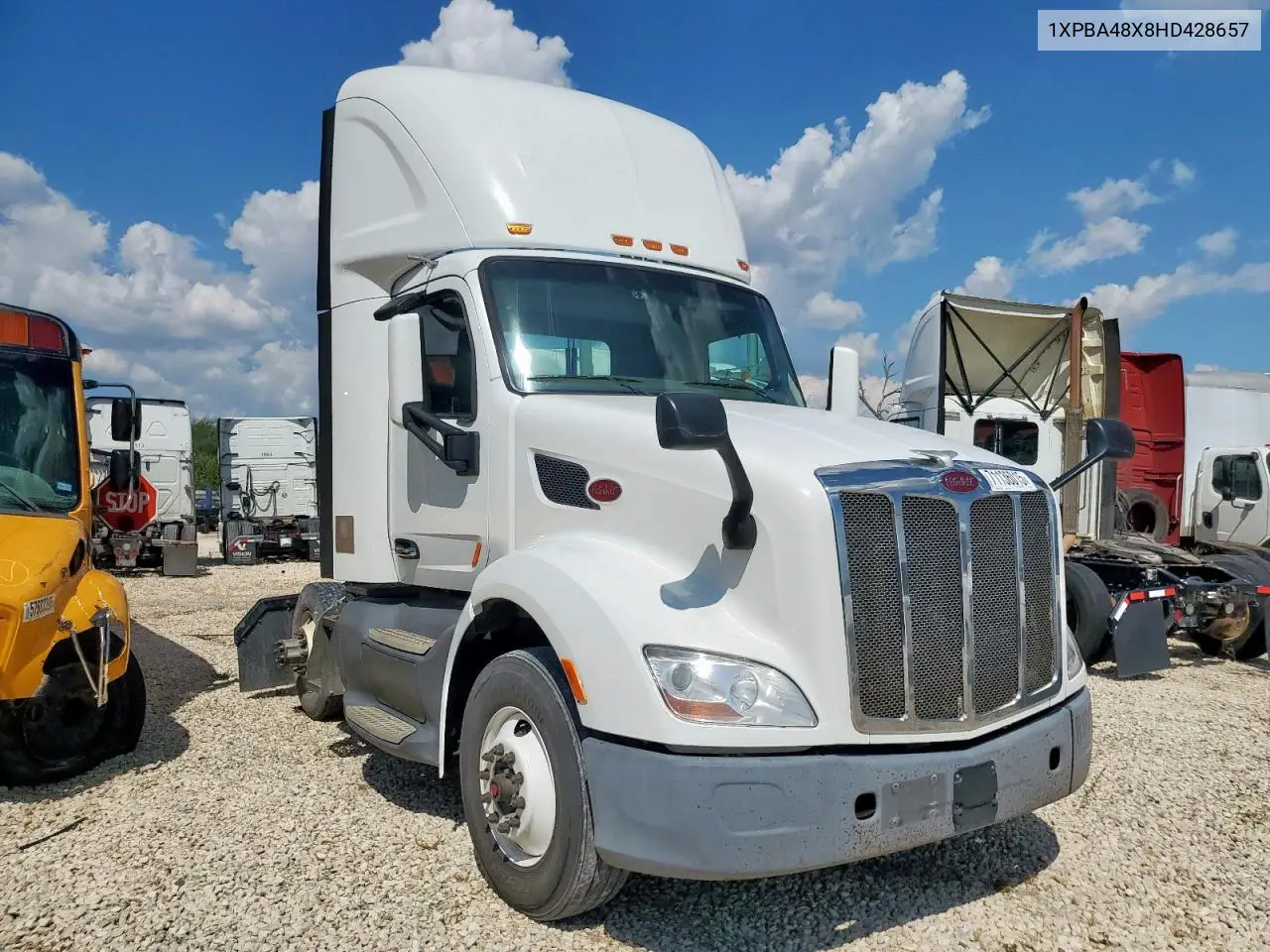 2017 Peterbilt 579 Semi Truck VIN: 1XPBA48X8HD428657 Lot: 71136015