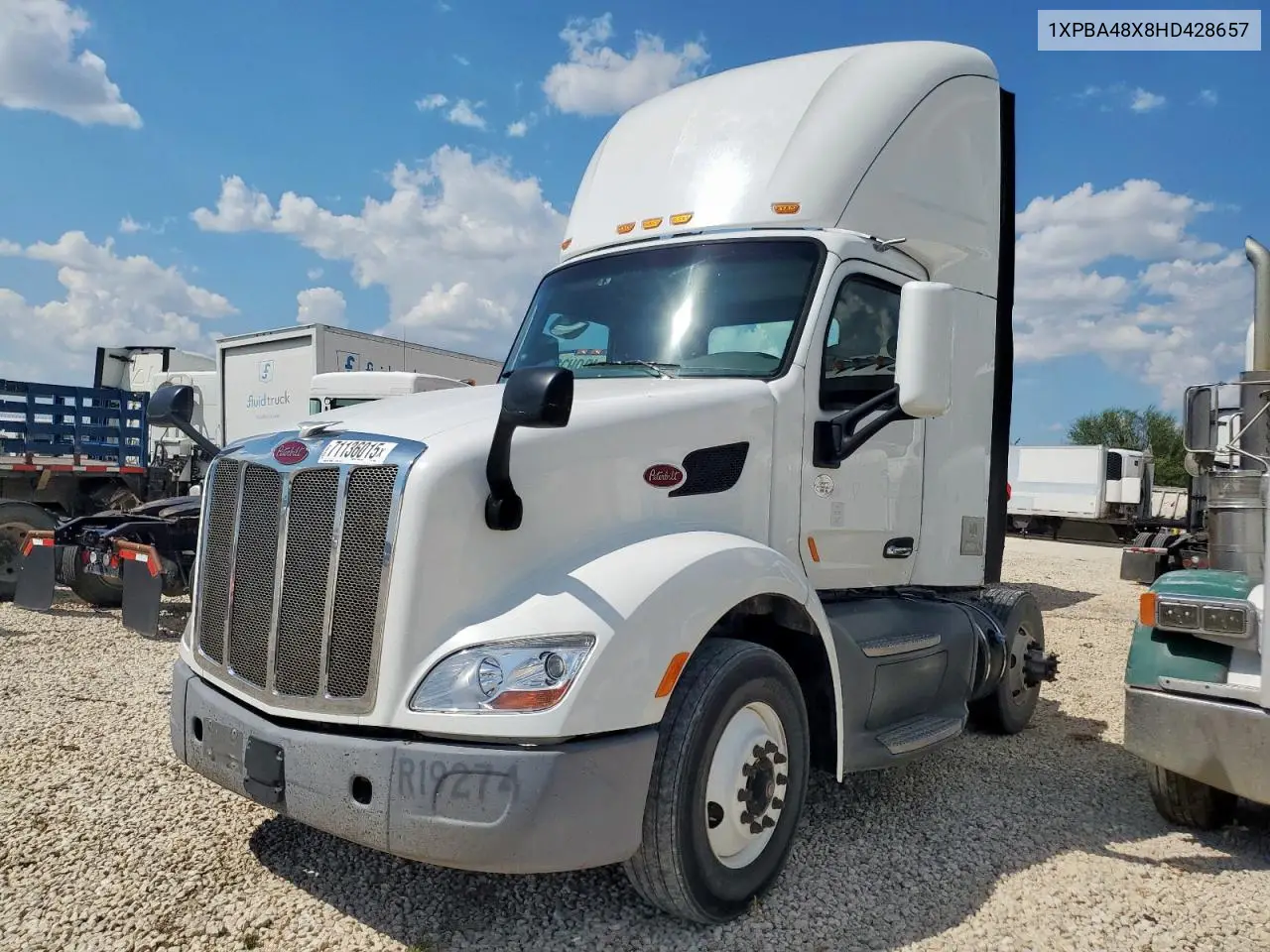 2017 Peterbilt 579 Semi Truck VIN: 1XPBA48X8HD428657 Lot: 71136015
