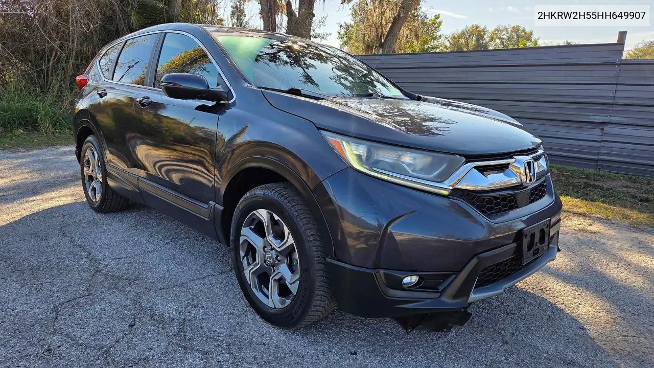 2HKRW2H55HH649907 2017 Honda Cr-V Ex
