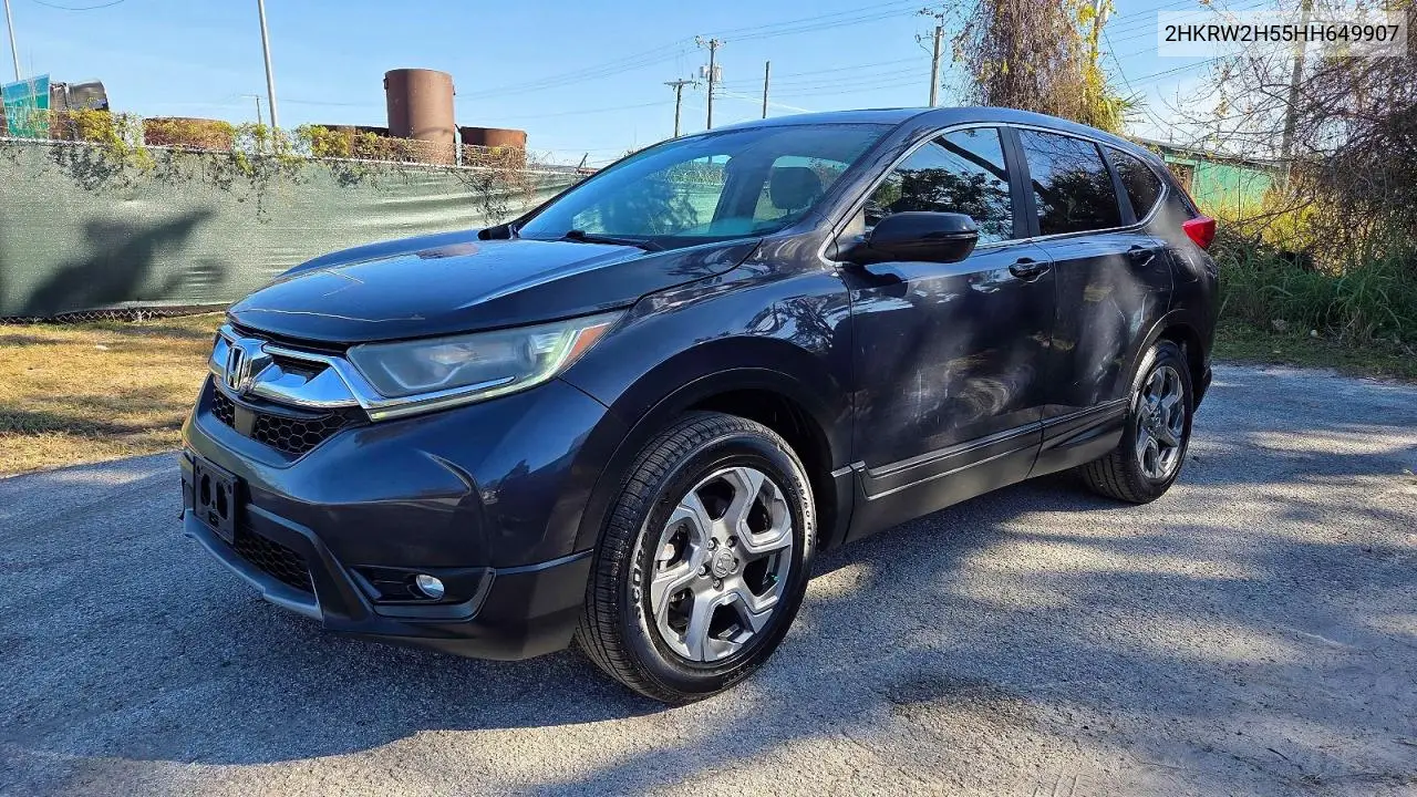 2HKRW2H55HH649907 2017 Honda Cr-V Ex