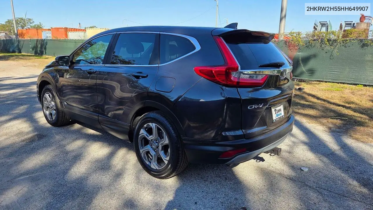 2HKRW2H55HH649907 2017 Honda Cr-V Ex