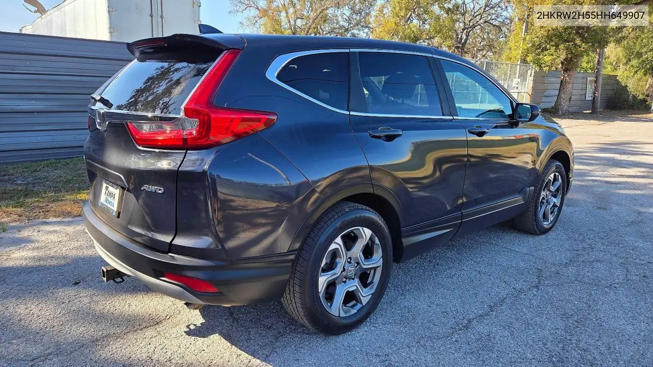 2HKRW2H55HH649907 2017 Honda Cr-V Ex