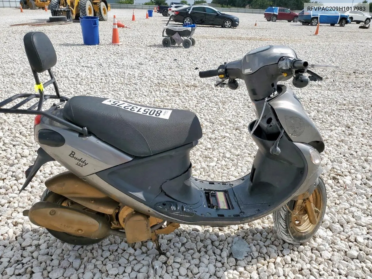 RFVPAC209H1017983 2017 Genuine Scooter Co. Buddy 125