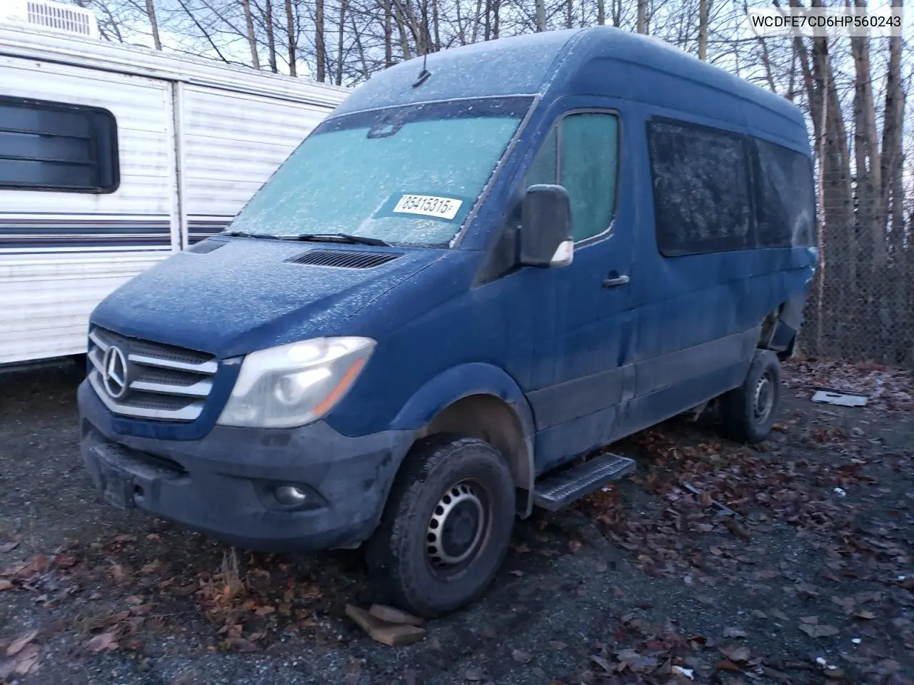 WCDFE7CD6HP560243 2017 Freightliner Sprinter 2500