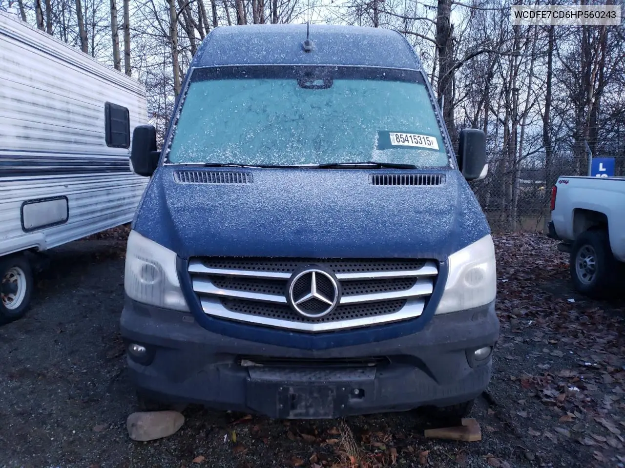 WCDFE7CD6HP560243 2017 Freightliner Sprinter 2500