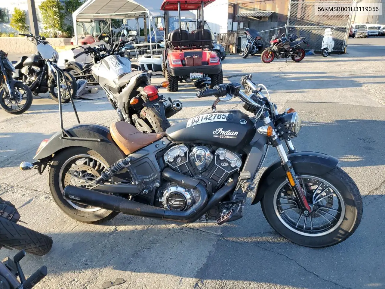 56KMSB001H3119056 2017 Indian Motorcycle Co. Scout