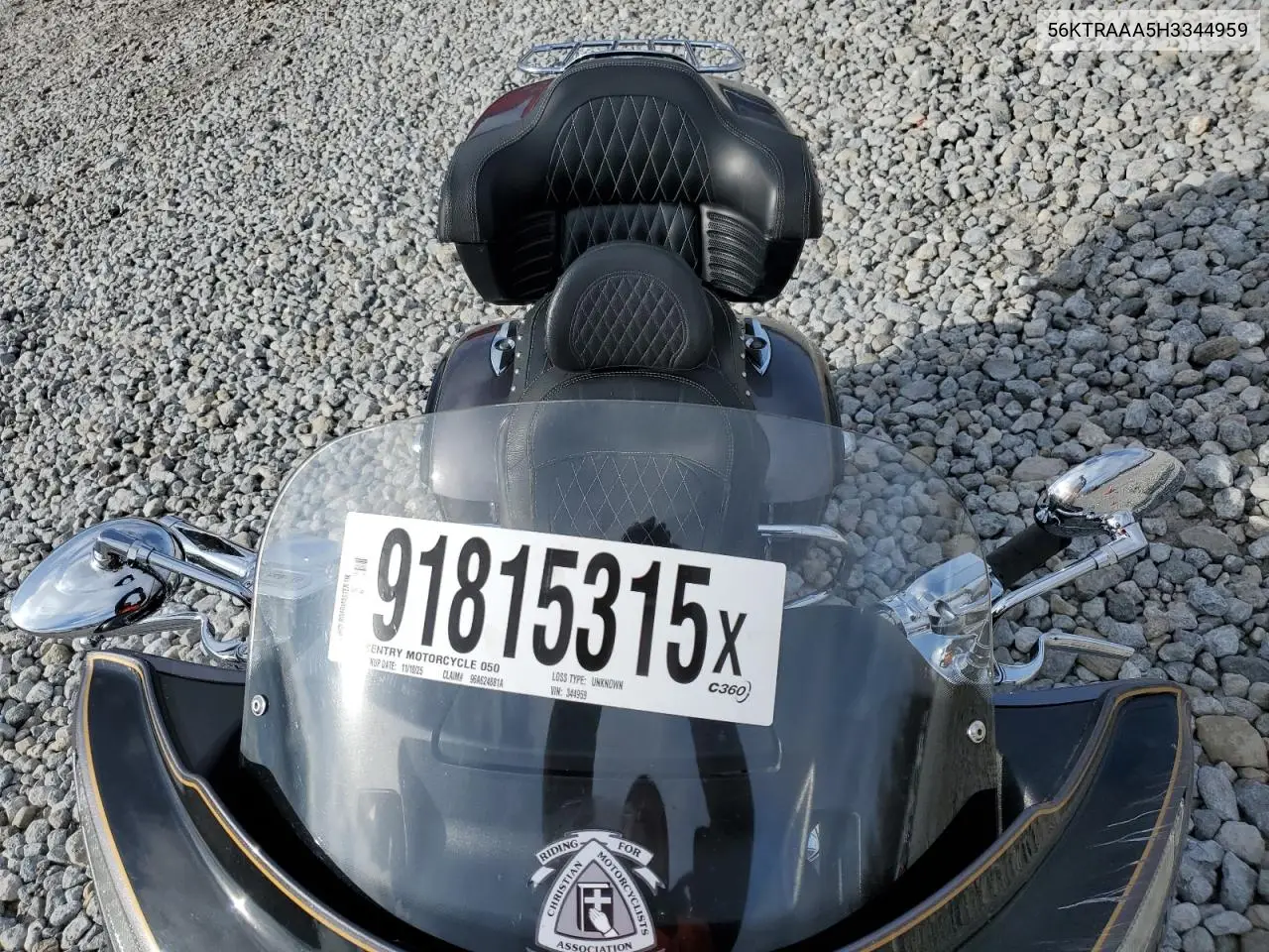 56KTRAAA5H3344959 2017 Indian Motorcycle Co. Roadmaster