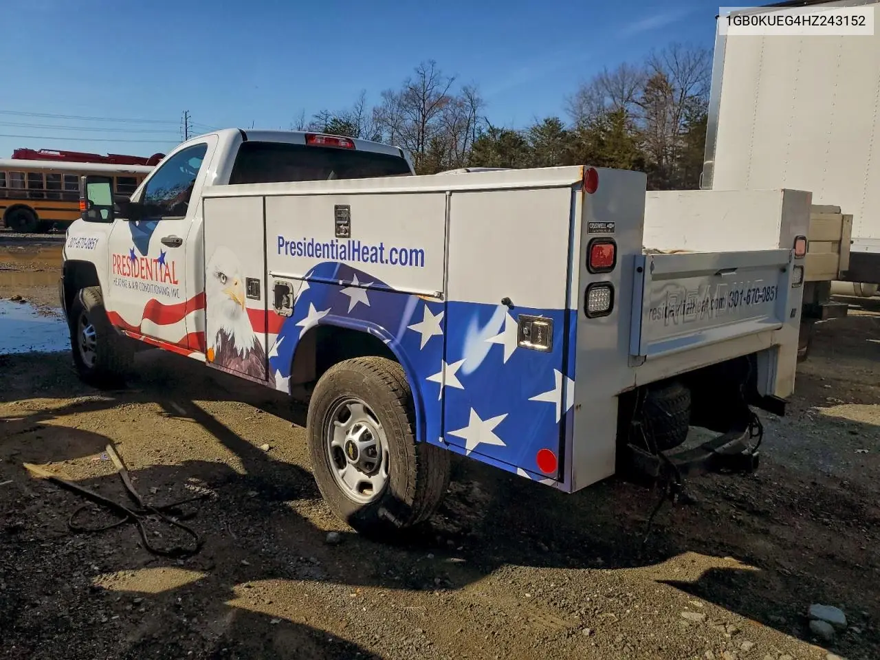 2017 Chevrolet Silverado Utility / Service Truck VIN: 1GB0KUEG4HZ243152 Lot: 92287785
