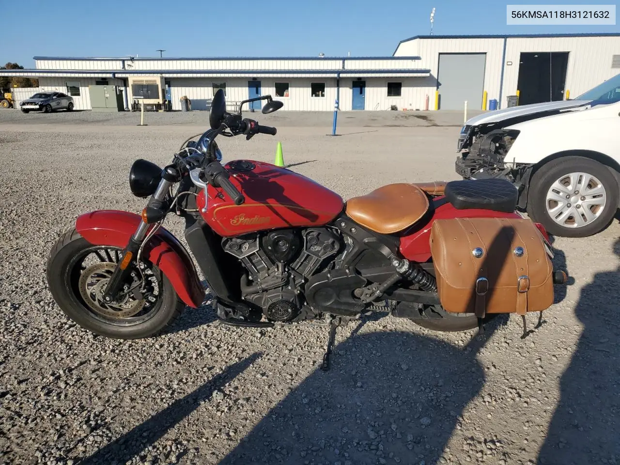 56KMSA118H3121632 2017 Indian Motorcycle Co. Scout Sixty