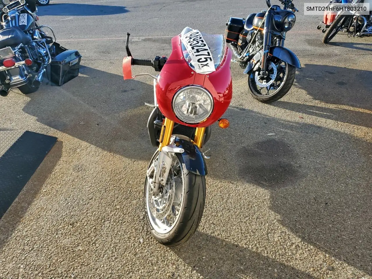 SMTD21HF6HT803210 2017 Triumph Motorcycle Thruxton 1200 R