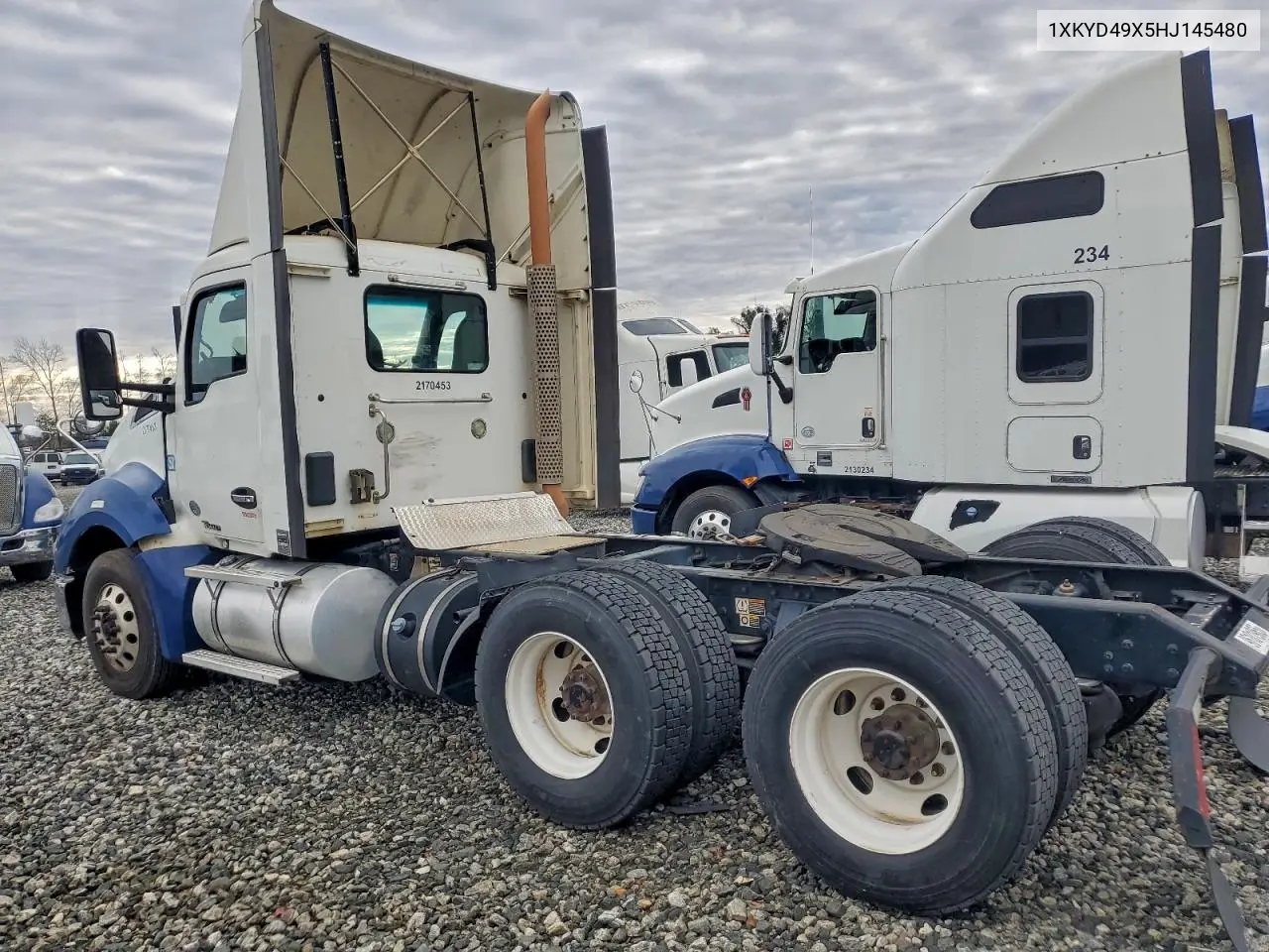 2017 Kenworth T680 Semi Truck VIN: 1XKYD49X5HJ145480 Lot: 96101965