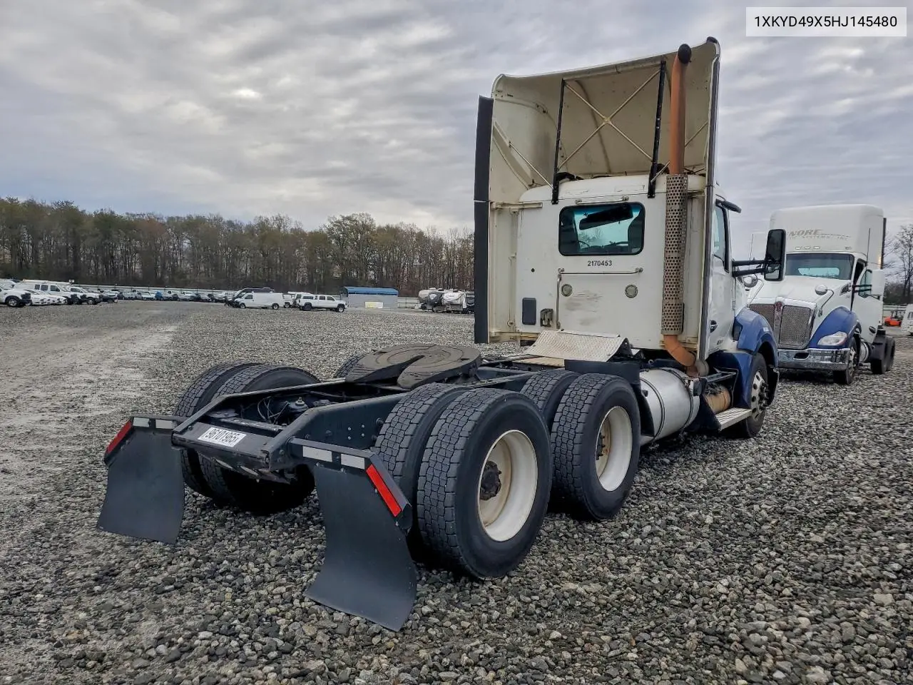 2017 Kenworth T680 Semi Truck VIN: 1XKYD49X5HJ145480 Lot: 96101965
