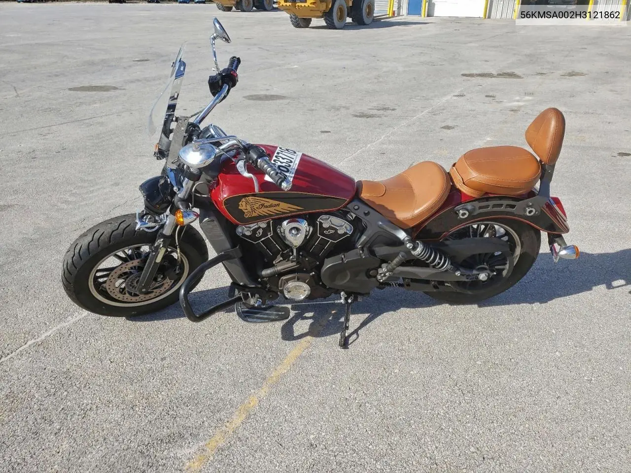 56KMSA002H3121862 2017 Indian Motorcycle Co. Scout Abs