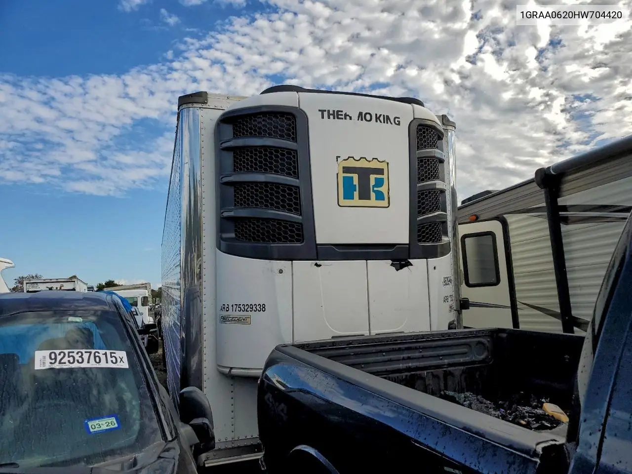 2017 Great Dane Refrigerated Van Trailer VIN: 1GRAA0620HW704420 Lot: 96389945