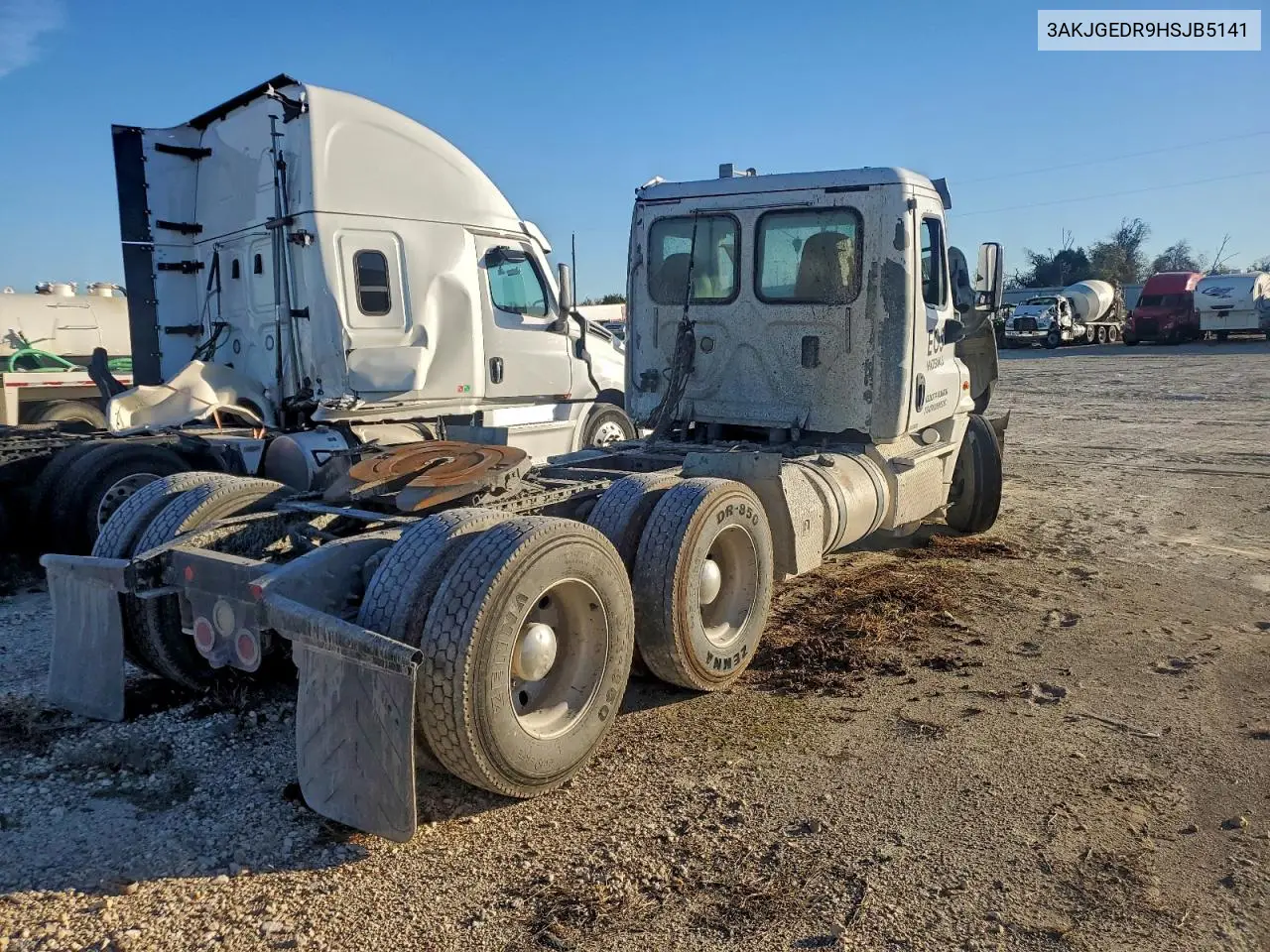 2017 Freightliner Cascadia 125 Semi Truck VIN: 3AKJGEDR9HSJB5141 Lot: 96742385