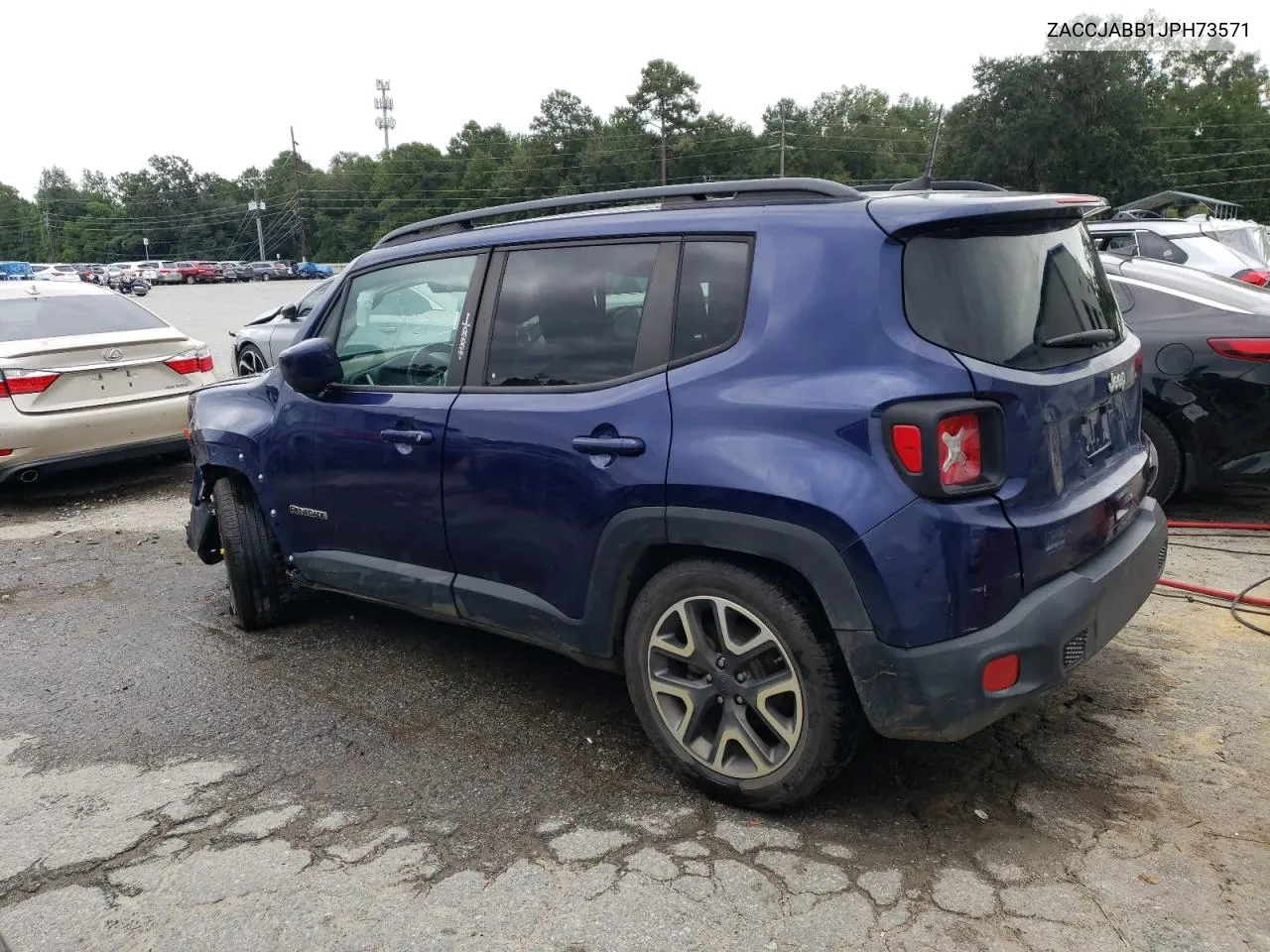 2018 Jeep Renegade Latitude VIN: ZACCJABB1JPH73571 Lot: 71192594