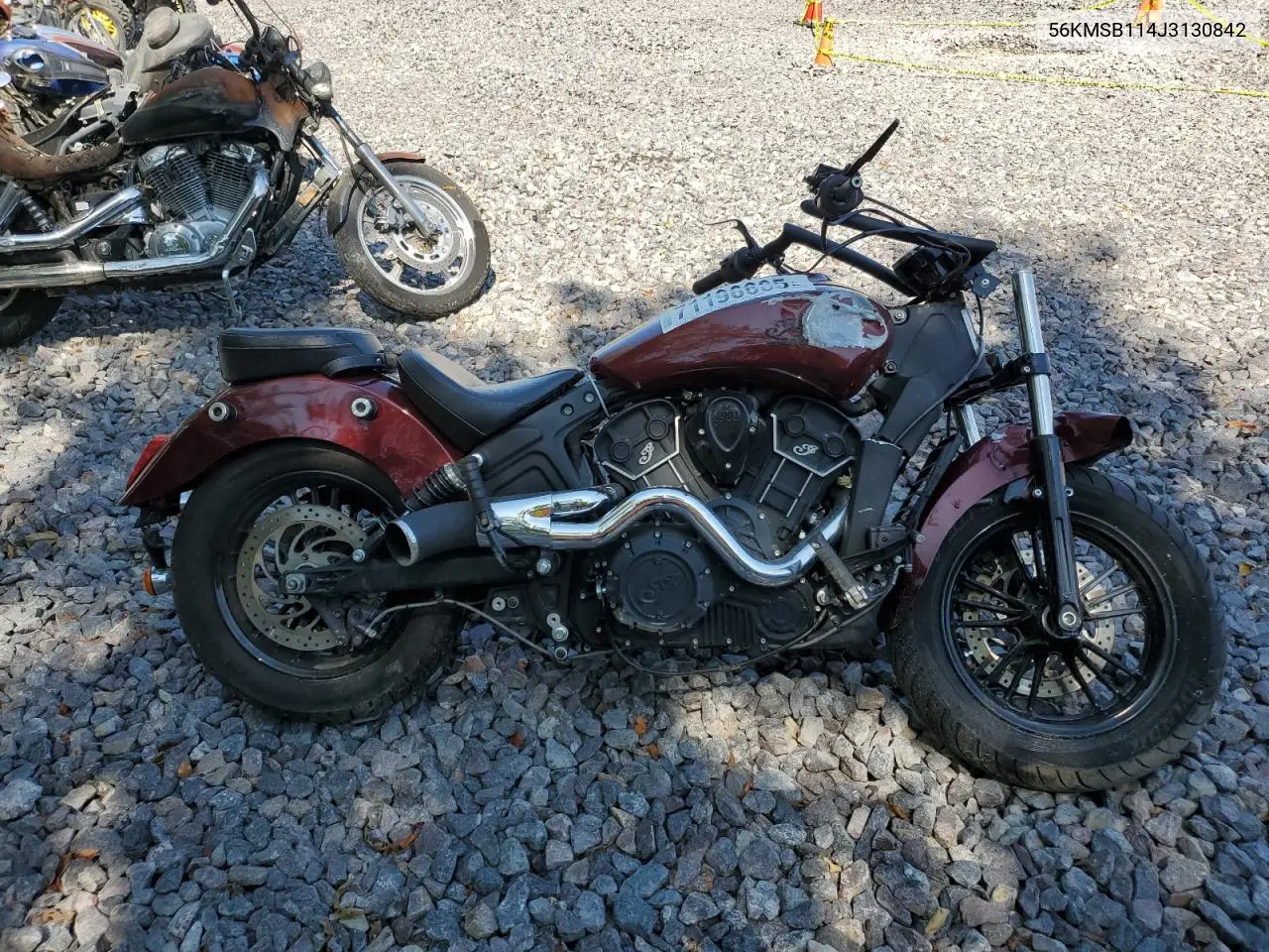 56KMSB114J3130842 2018 Indian Motorcycle Co. Scout Sixty