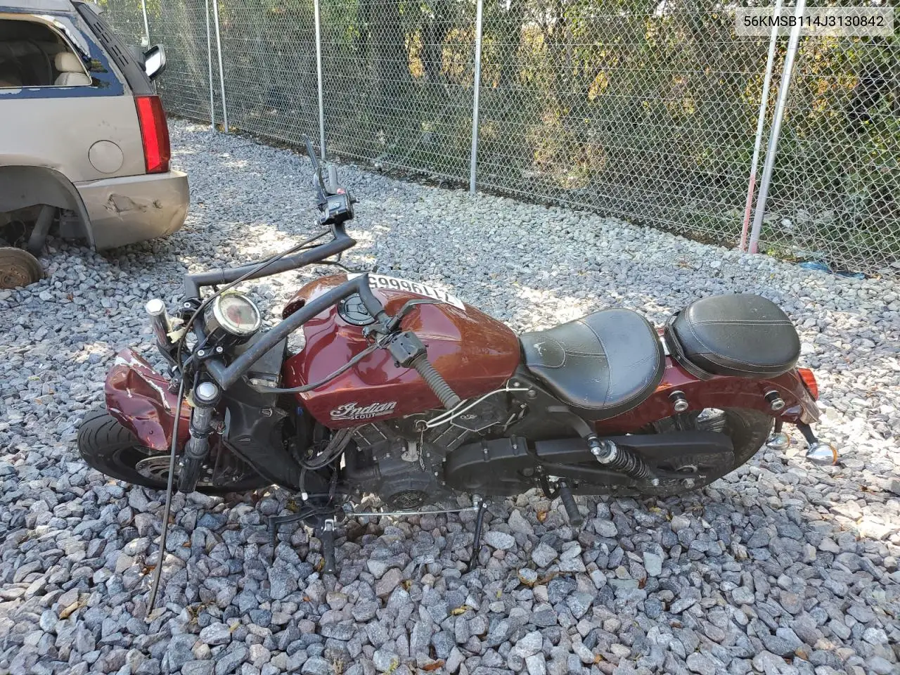 56KMSB114J3130842 2018 Indian Motorcycle Co. Scout Sixty
