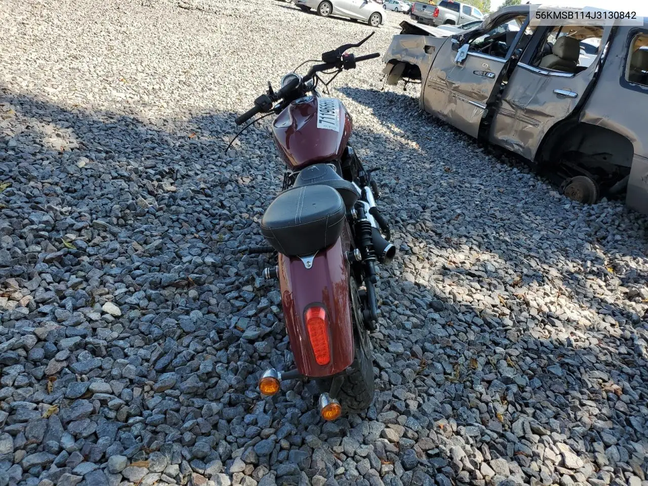 56KMSB114J3130842 2018 Indian Motorcycle Co. Scout Sixty