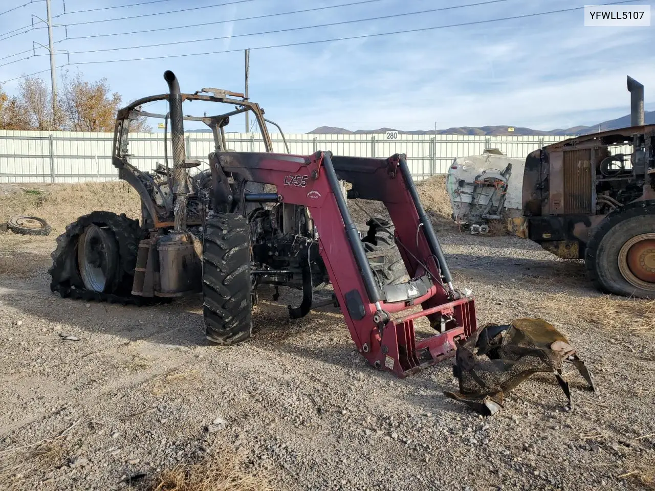 2018 Case Ih Mfwd Tractor VIN: YFWLL5107 Lot: 85411115