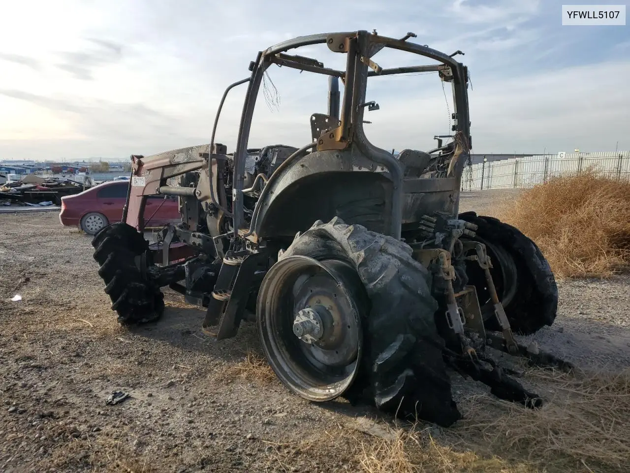 2018 Case Ih Mfwd Tractor VIN: YFWLL5107 Lot: 85411115