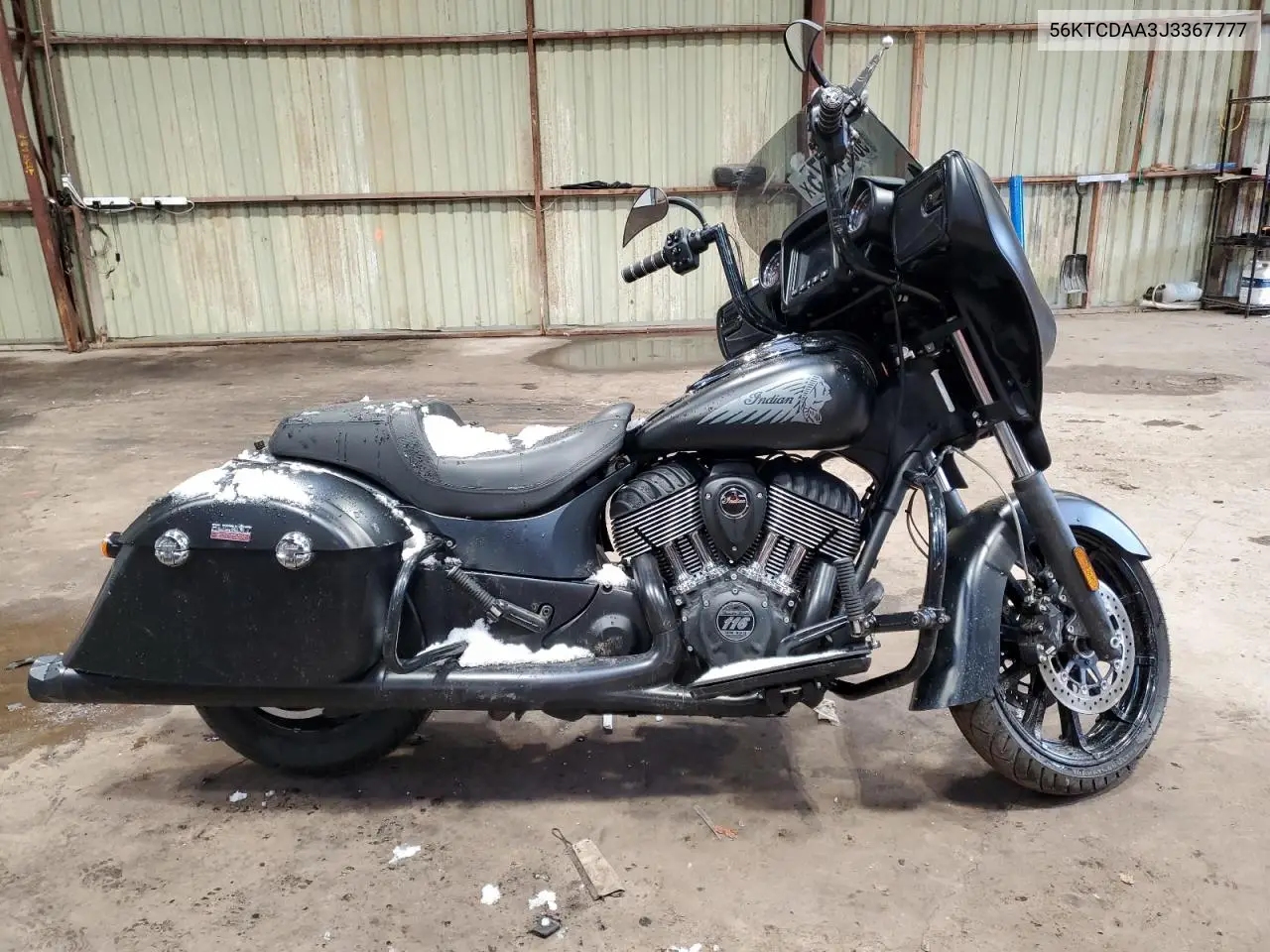 56KTCDAA3J3367777 2018 Indian Motorcycle Co. Chieftain Dark Horse