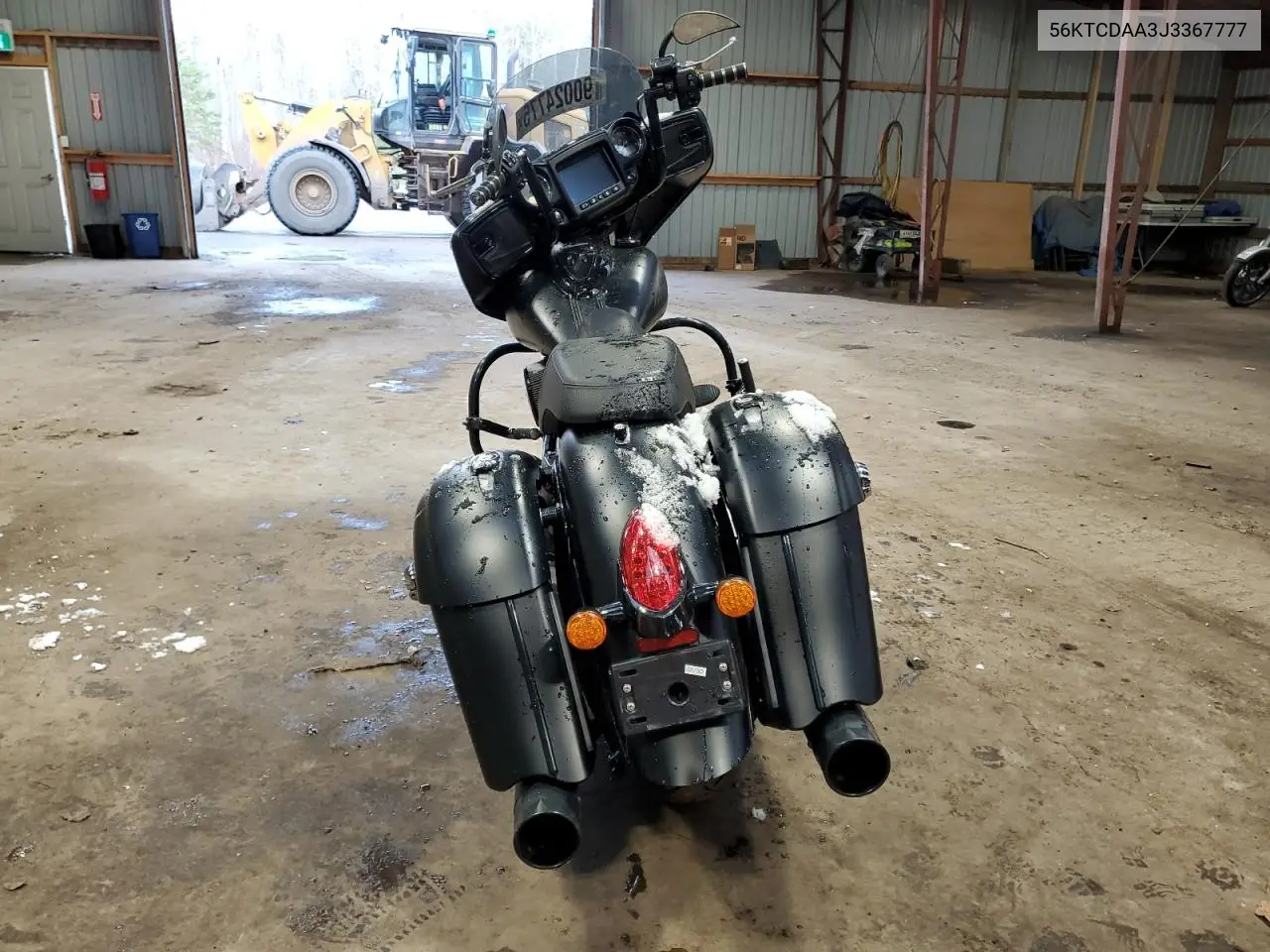 56KTCDAA3J3367777 2018 Indian Motorcycle Co. Chieftain Dark Horse