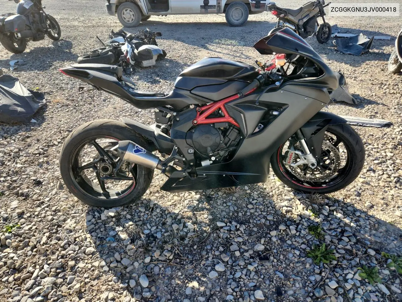 ZCGGKGNU3JV000418 2018 M. V. Agusta F3 800