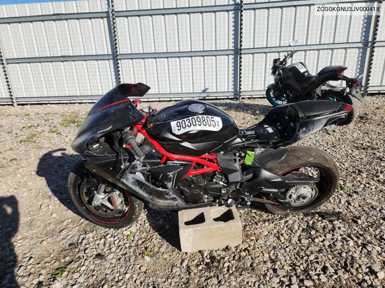 ZCGGKGNU3JV000418 2018 M. V. Agusta F3 800