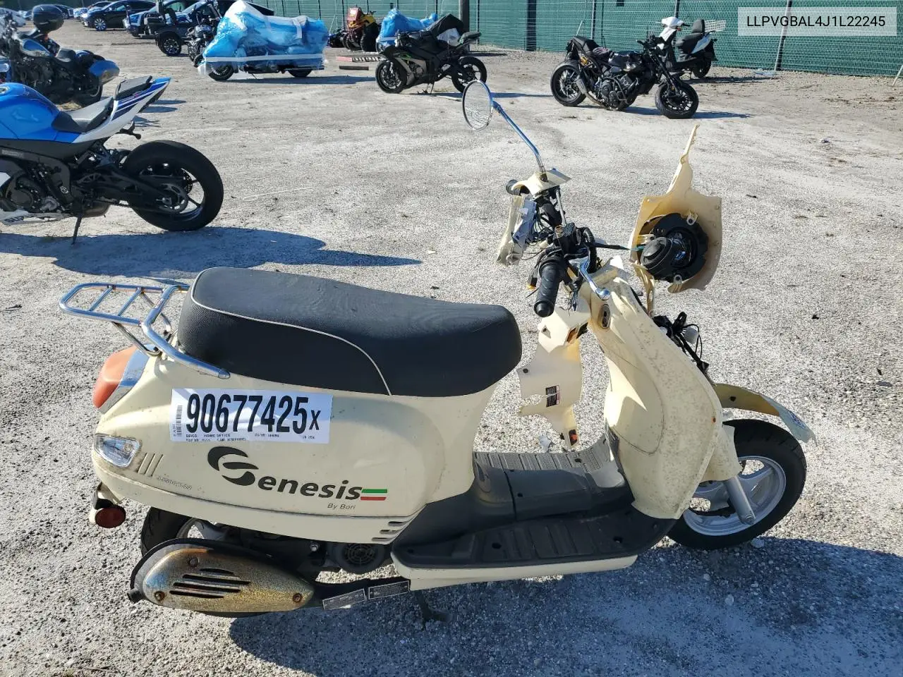 LLPVGBAL4J1L22245 2018 Gene Scooter