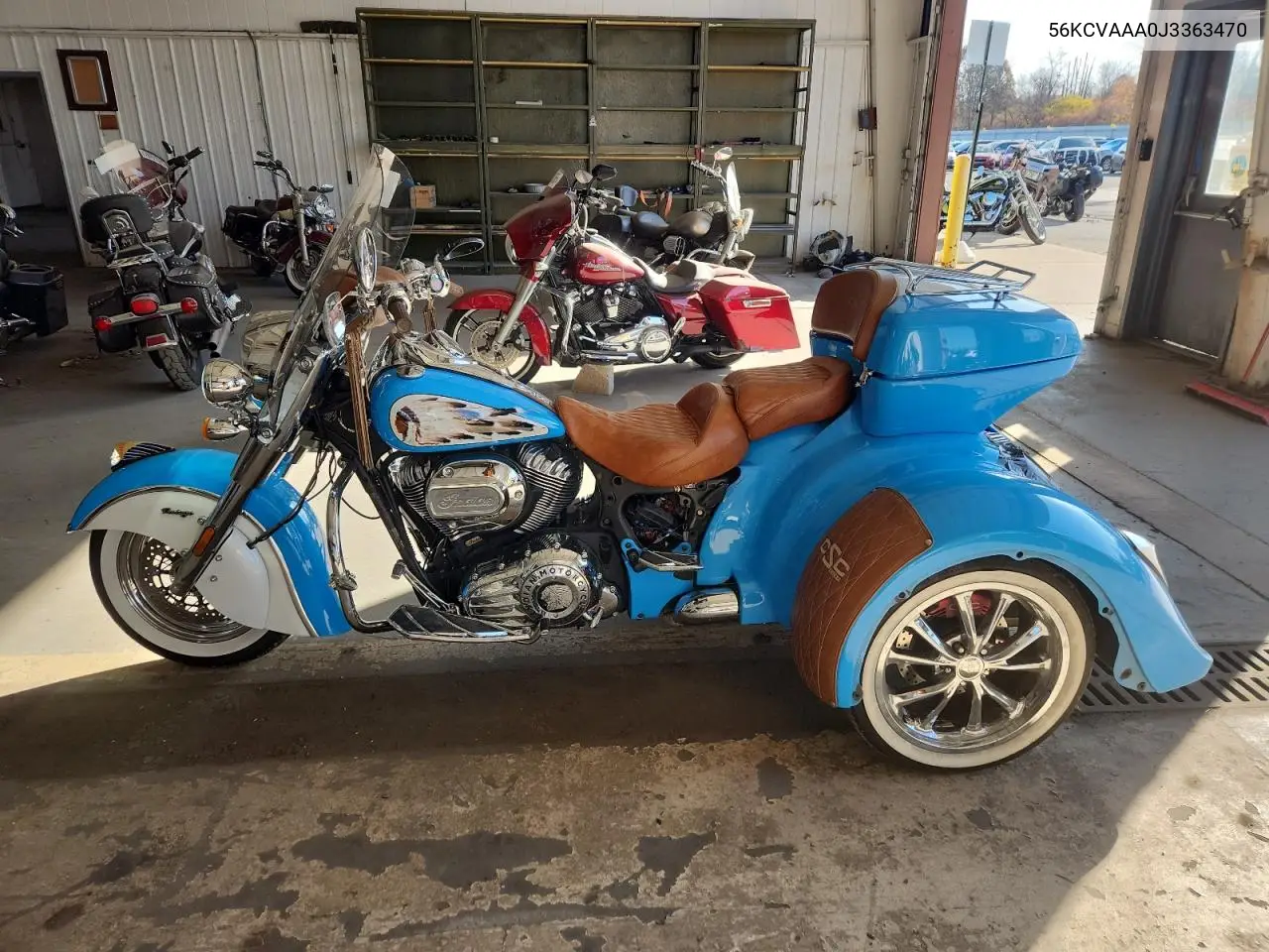 56KCVAAA0J3363470 2018 Indian Motorcycle Co. Chief Vintage