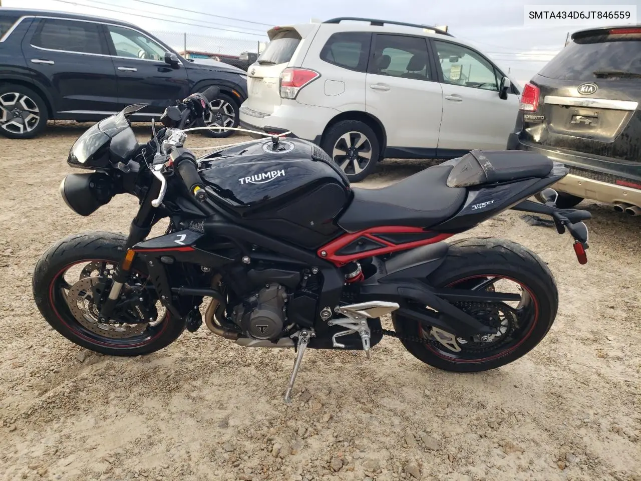 SMTA434D6JT846559 2018 Triumph Street Triple