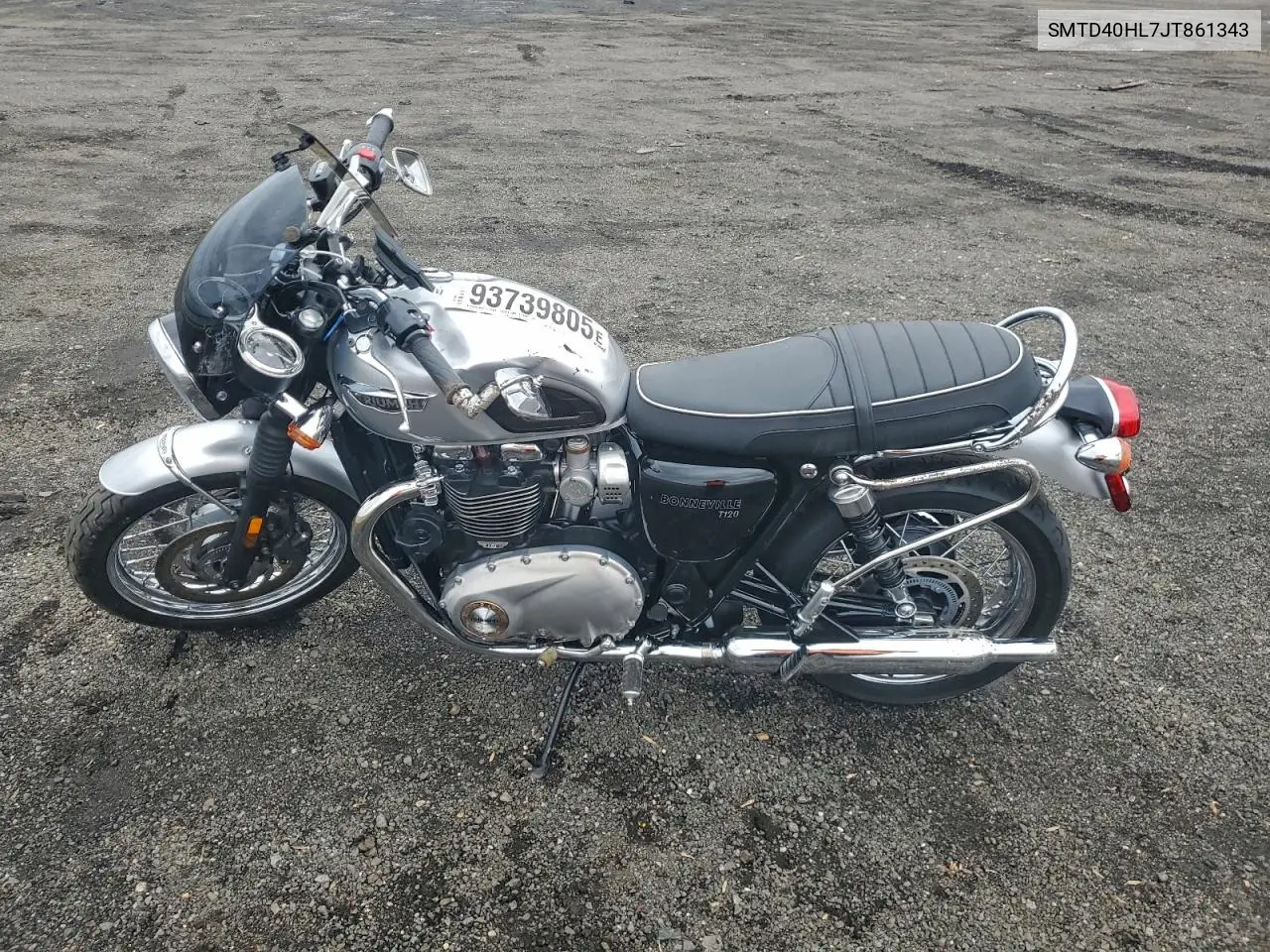SMTD40HL7JT861343 2018 Triumph Bonneville T120