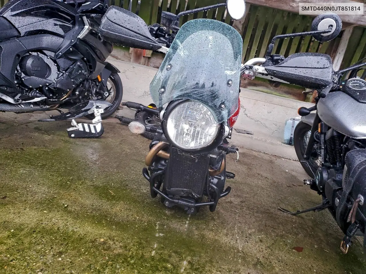 SMTD44GN0JT851814 2018 Triumph Motorcycle Street Scrambler