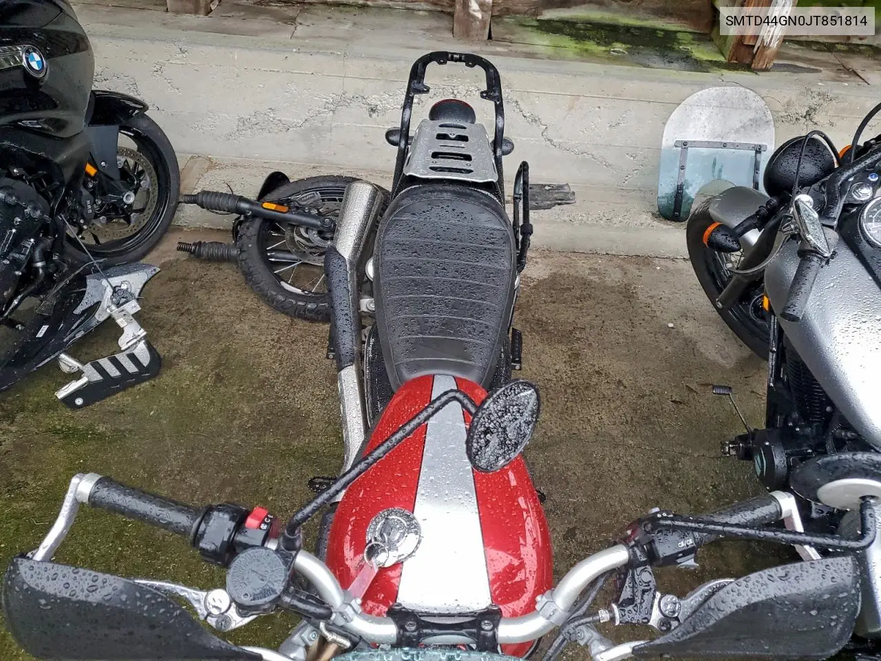 SMTD44GN0JT851814 2018 Triumph Motorcycle Street Scrambler