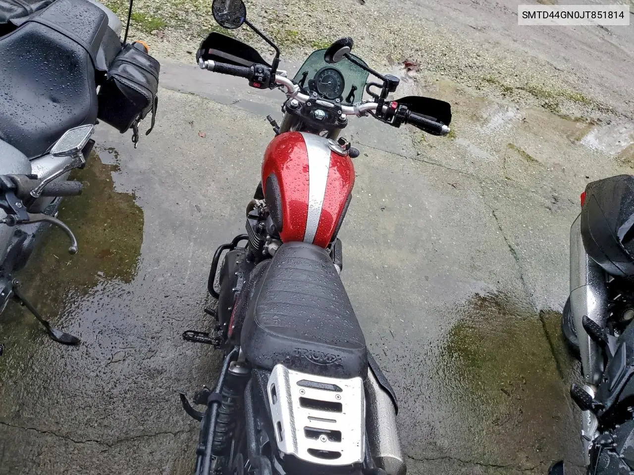SMTD44GN0JT851814 2018 Triumph Motorcycle Street Scrambler